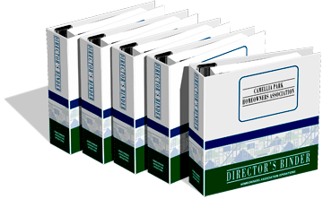 homeowners association binders photo